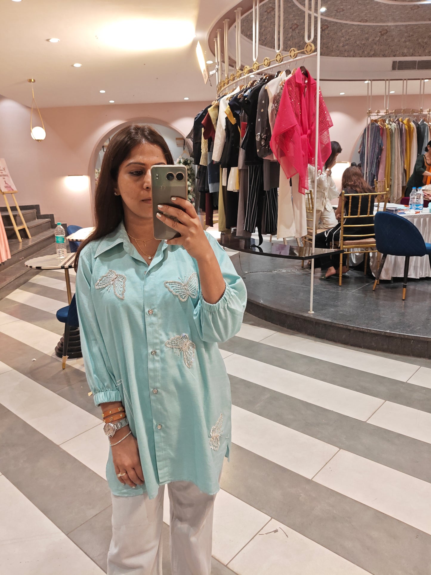 Butterflies On My Side Co-Ord