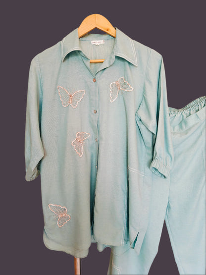 Butterflies On My Side Co-Ord