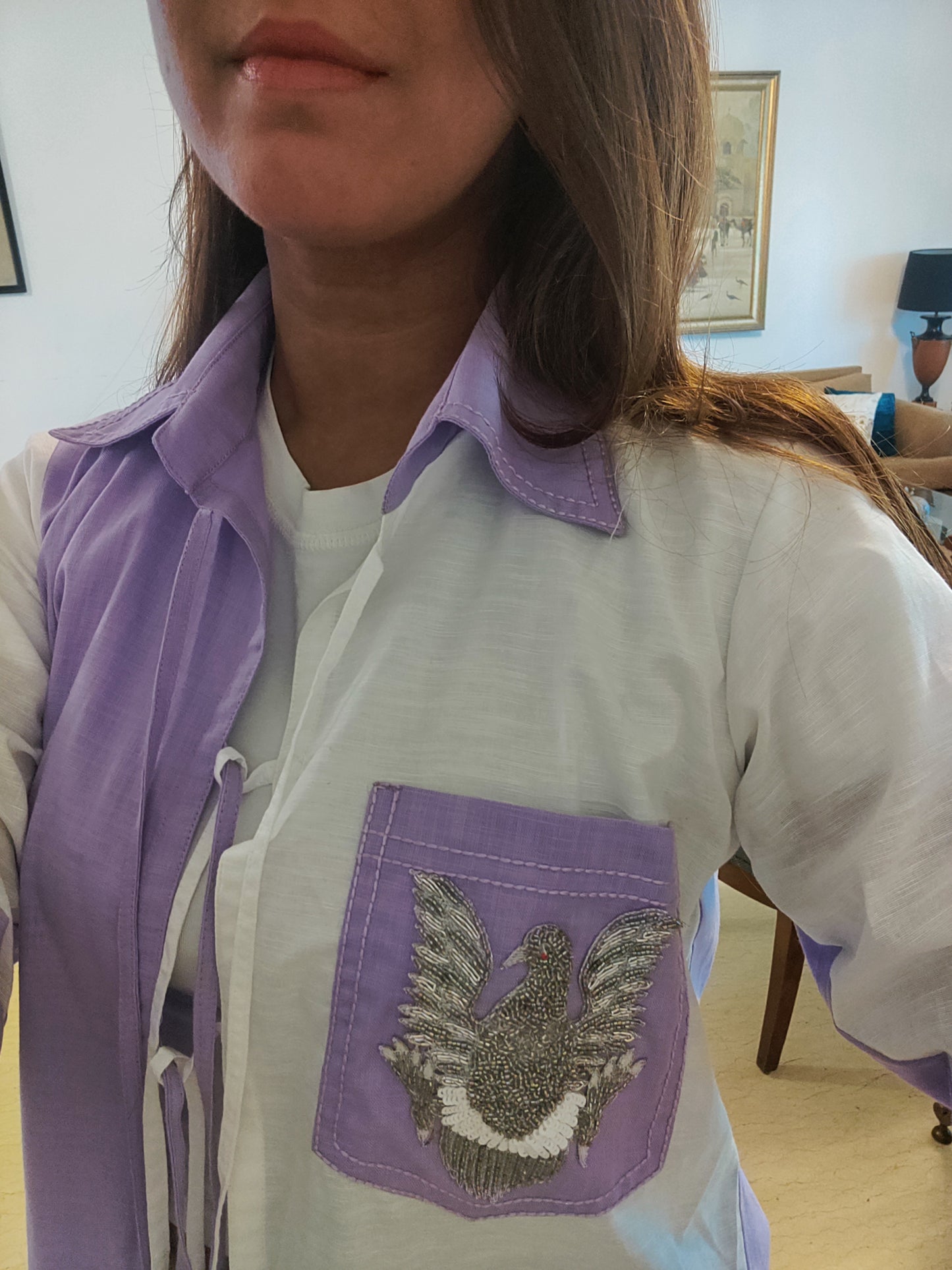 Silvery Eagles on Patches! Co-Ord Set
